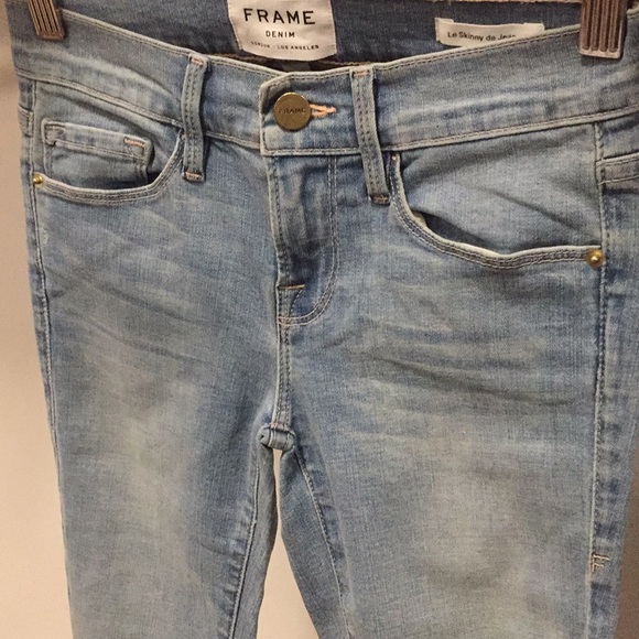NWT frame denim jean skinny 11.8” waist 24 Sz 23 - Picture 5 of 8
